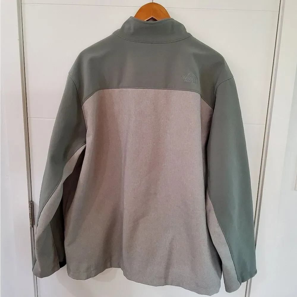 The North Face gray silver